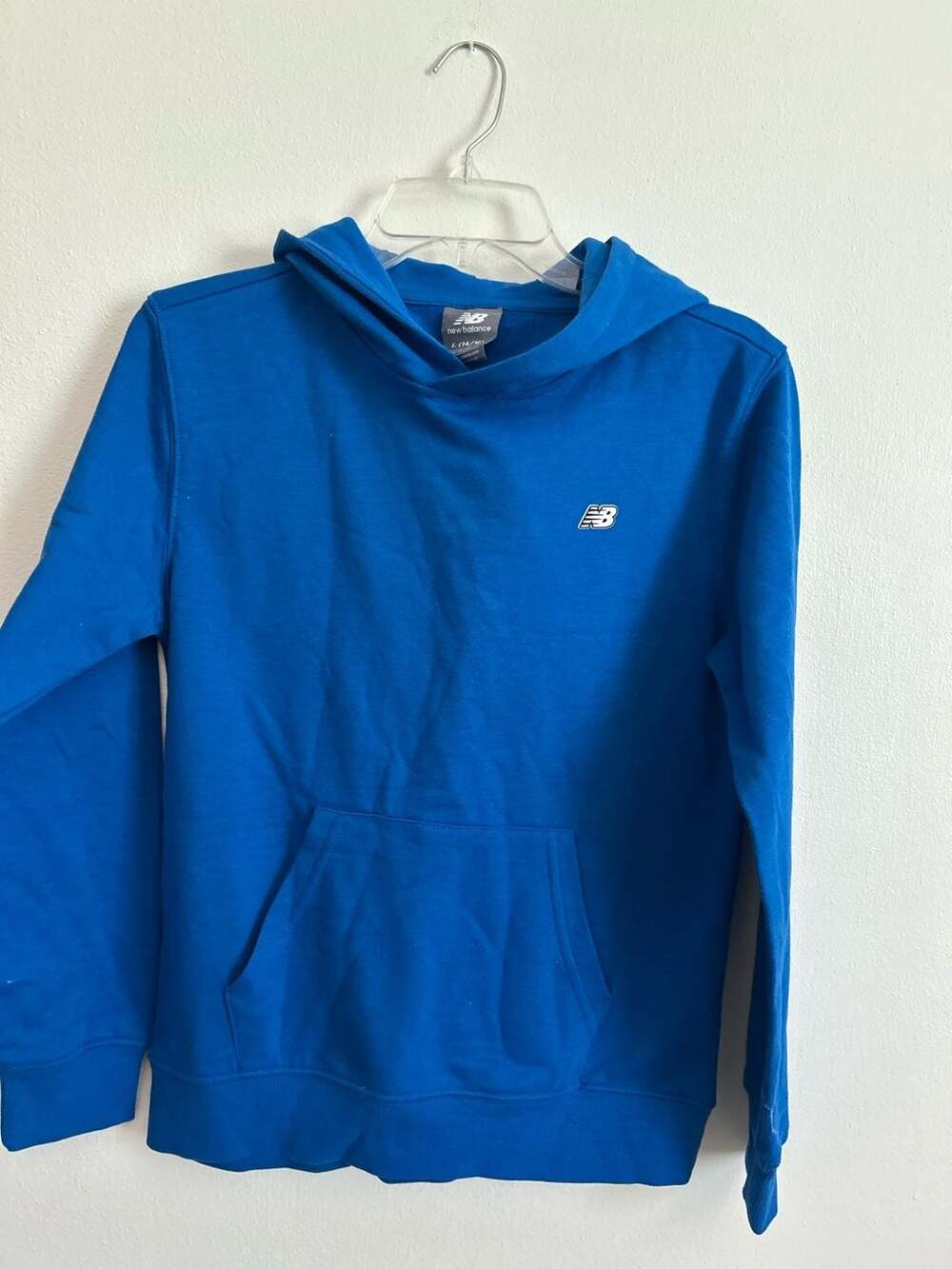 New Balance Blue Pullover Hoodie Size L (14/16)